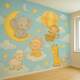 Papel de Parede para Quarto Infantil C�u Estrelado MP