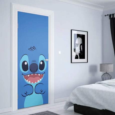Adesivo para Porta Infantil Stitch