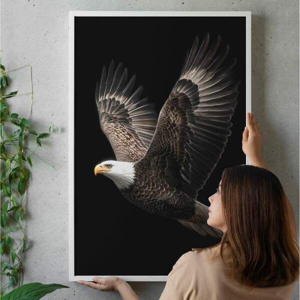 Quadro Decorativo guia Voando