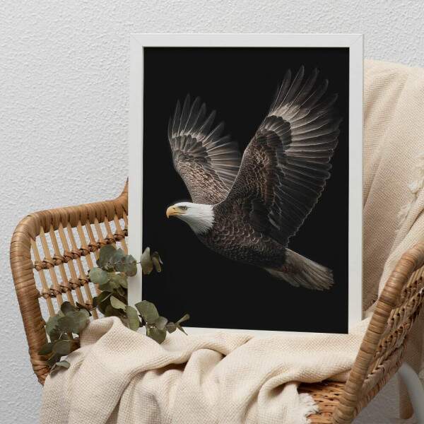 Quadro Decorativo guia Voando