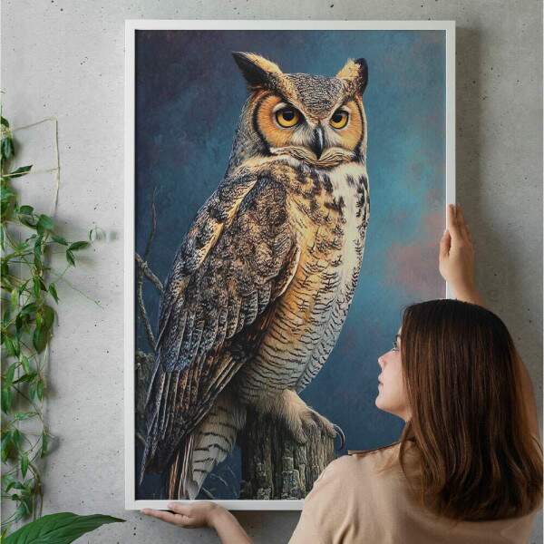 Quadro Decorativo Coruja