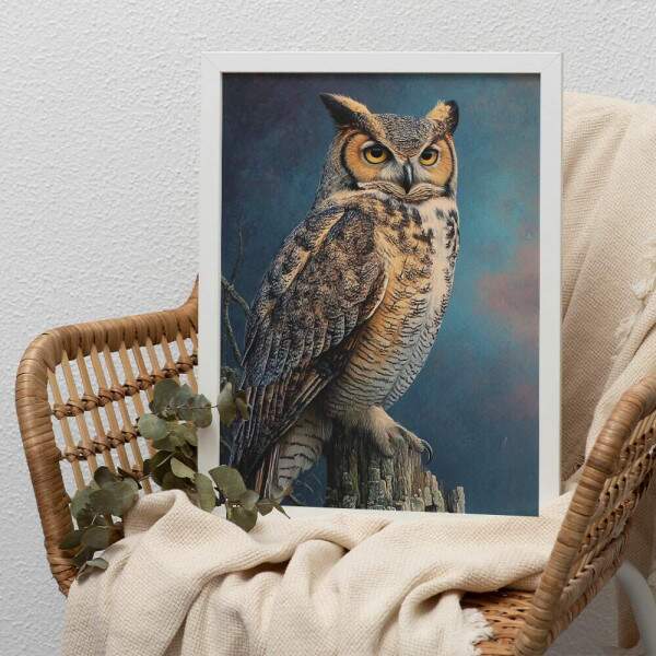 Quadro Decorativo Coruja