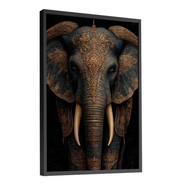 Quadro Decorativo Elefante Indiano