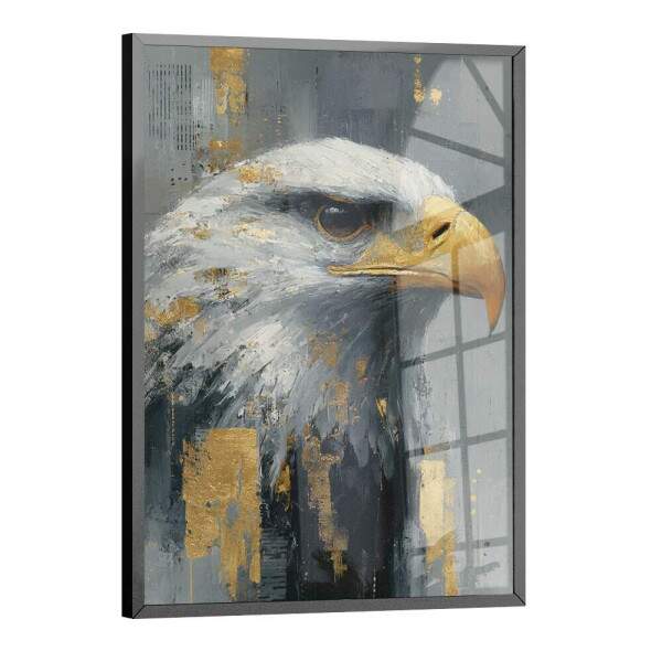 Quadro Decorativo Pintura guia Dourada
