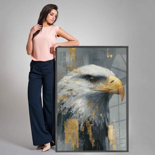 Quadro Decorativo Pintura guia Dourada