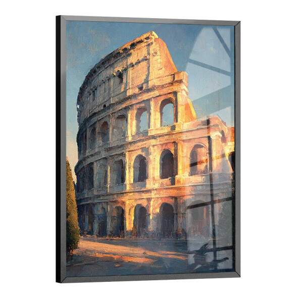 Quadro Decorativo Coliseu Da Cidade De Roma