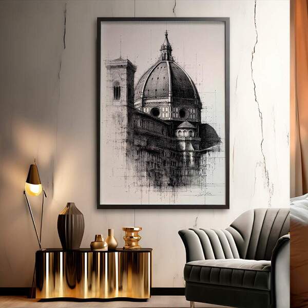 Quadro Decorativo Santa Maria Del Fiore