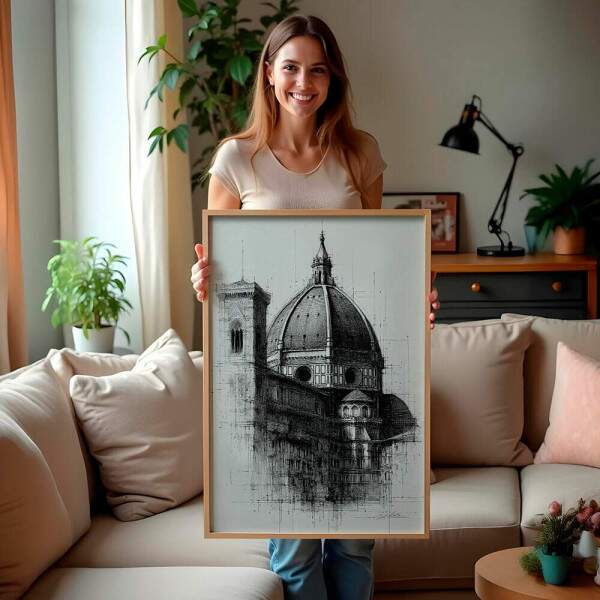 Quadro Decorativo Santa Maria Del Fiore