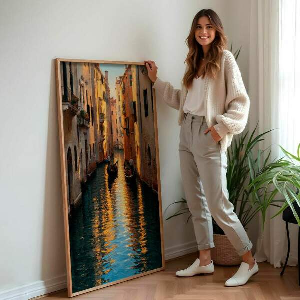 Quadro Decorativo Veneza Itlia