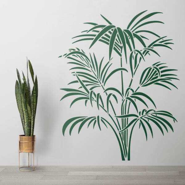 Adesivo de Parede Tropical Elegante