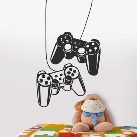 Adesivo de Parede Gaming Minimalista