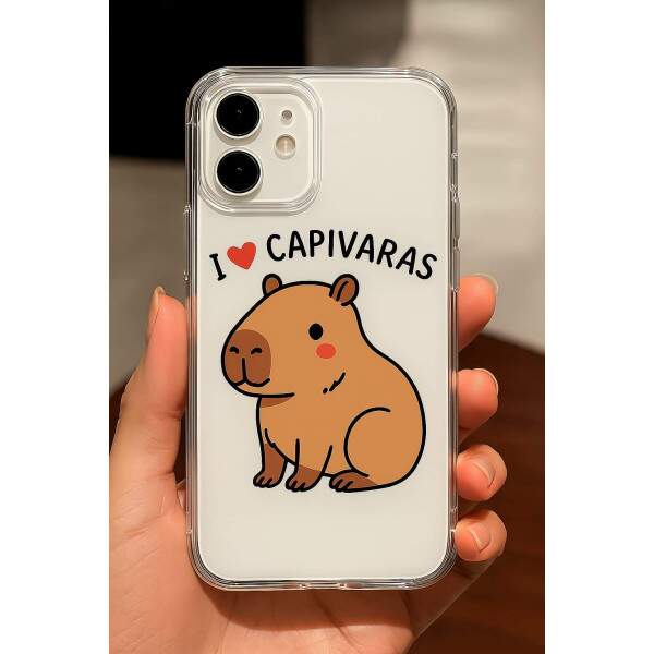 Capa para Celular I Love Capivara
