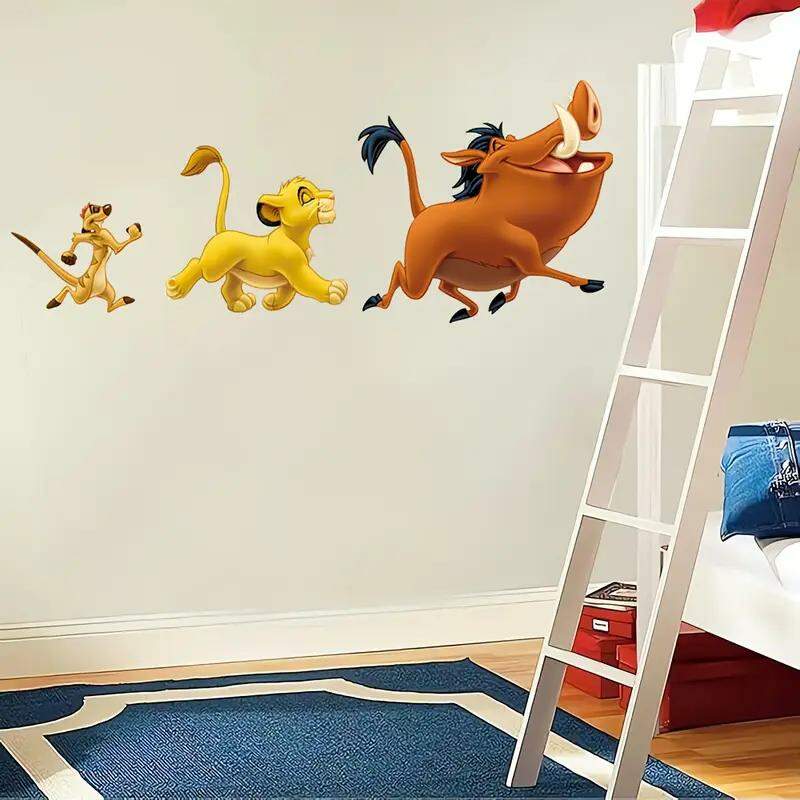 Adesivo de Parede Rei Animado - Cores Vibrantes