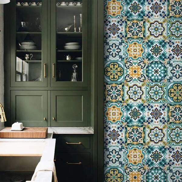 Adesivos de Azulejos Ladrilhos Cartela Estilo Boho