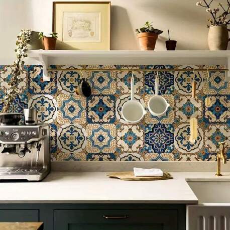 Adesivos de Azulejos Ladrilhos Cartela Estilo Bomio