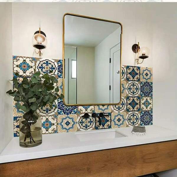 Adesivos de Azulejos Ladrilhos Cartela Estilo Bomio