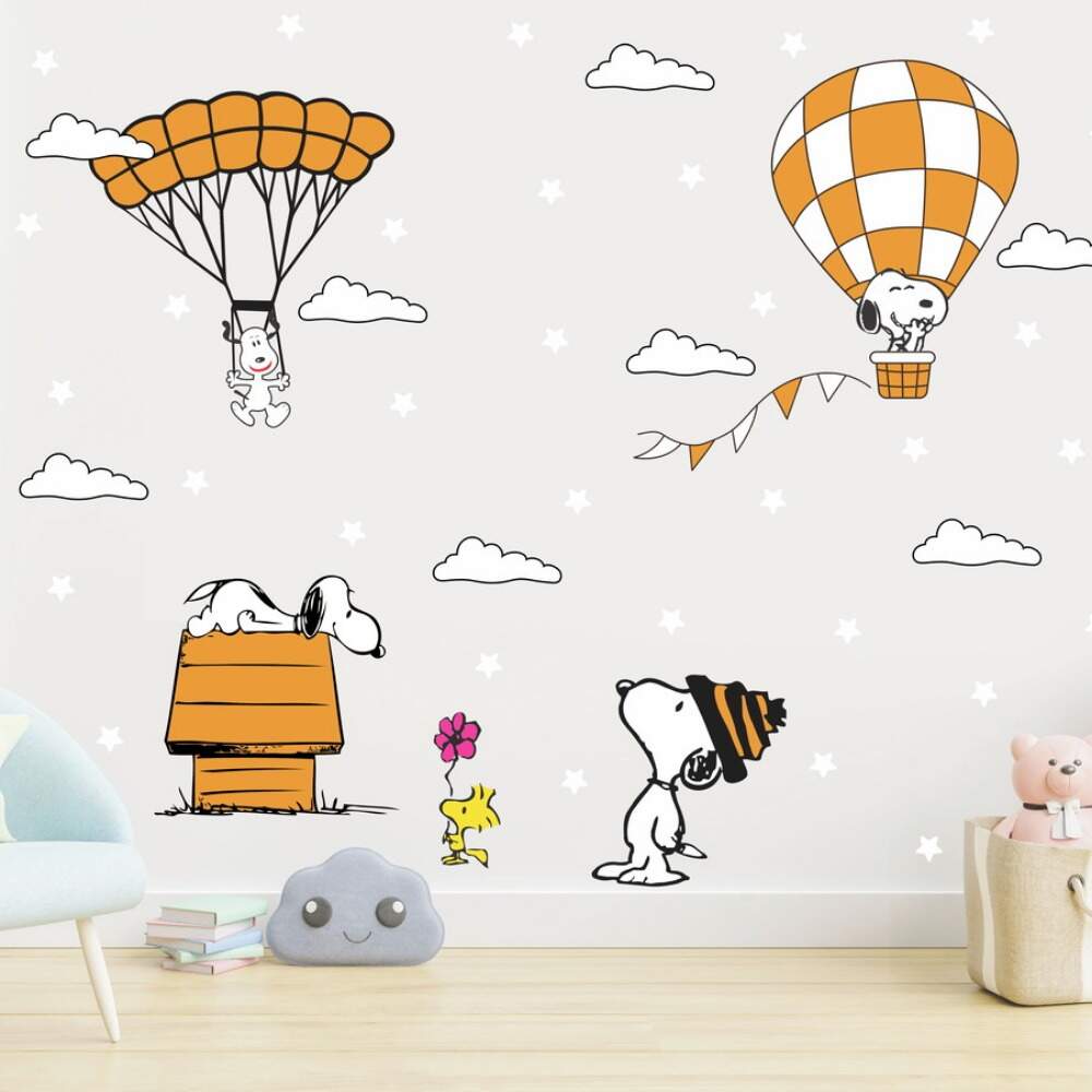 Adesivo de Parede Snoopy e Amigos
