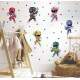 Adesivo de Parede Super Her�is Power Rangers