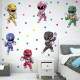Adesivo de Parede Super Her�is Power Rangers