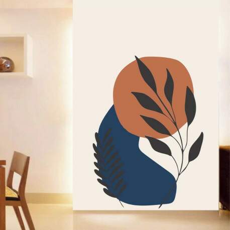 Adesivo de Parede Boho Abstrato