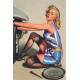 Placa Decorativa Pin-Up Mec�nica