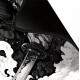 Mouse Pad Anime Espada Japonesa Preto e Branco