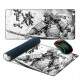 Mouse Pad Gamer Samurai Japon�s Preto e Branco