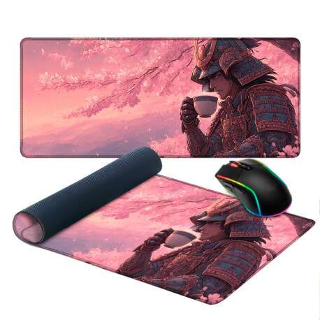 Mouse Pad Gamer Samurai Pausa para o Caf