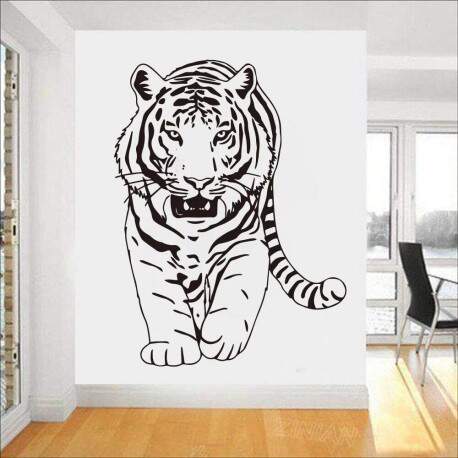 Adesivo de Parede Animal Tiger
