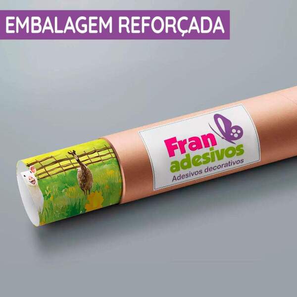 Papel de Parede para Quarto Infantil Animais da Fazenda MP