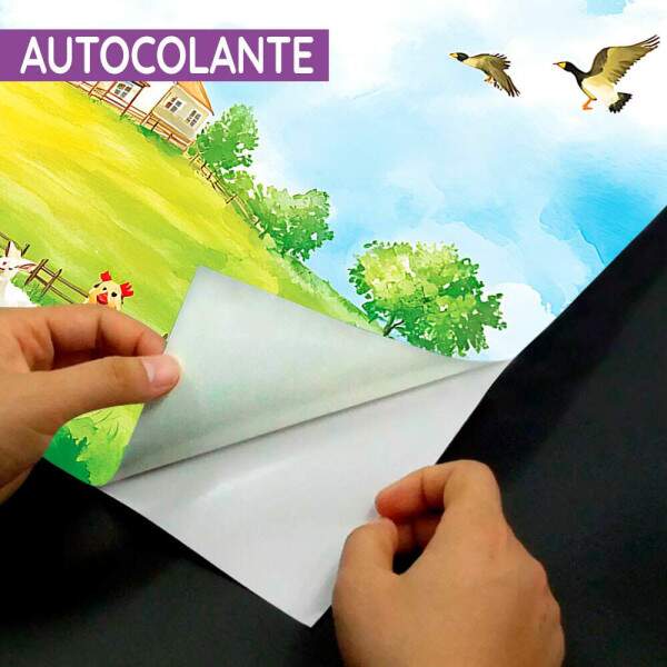 Papel de Parede para Quarto Infantil Animais da Fazenda MP