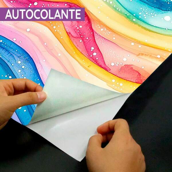 Papel de Parede para Quarto Infantil Arco-ris MP