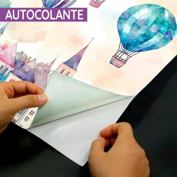Papel de Parede para Quarto Infantil Aquarela Bales na Cidade MP