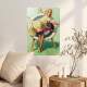 Placa Decorativa Pin-Up Dardos