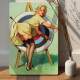 Placa Decorativa Pin-Up Dardos