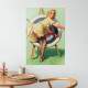 Placa Decorativa Pin-Up Dardos