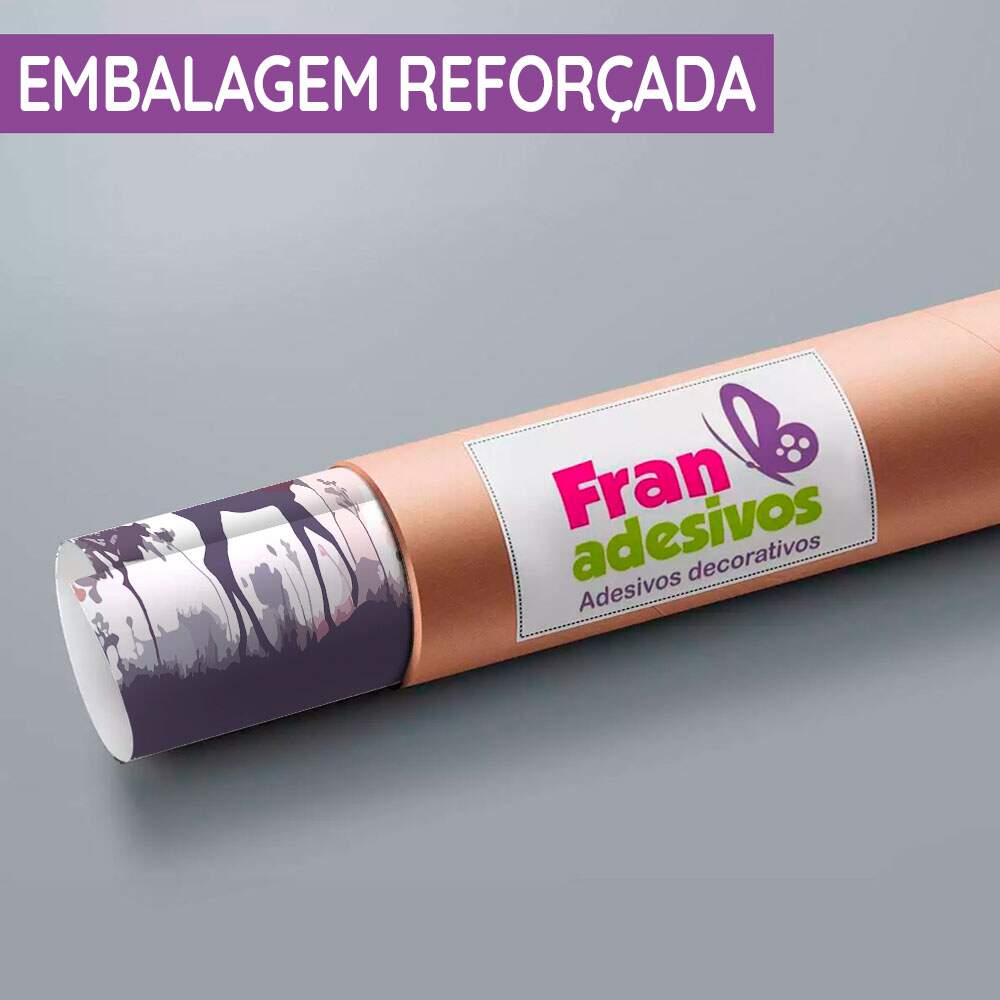 Papel de Parede para Quarto Infantil Aquarela Cervo e Luar MP