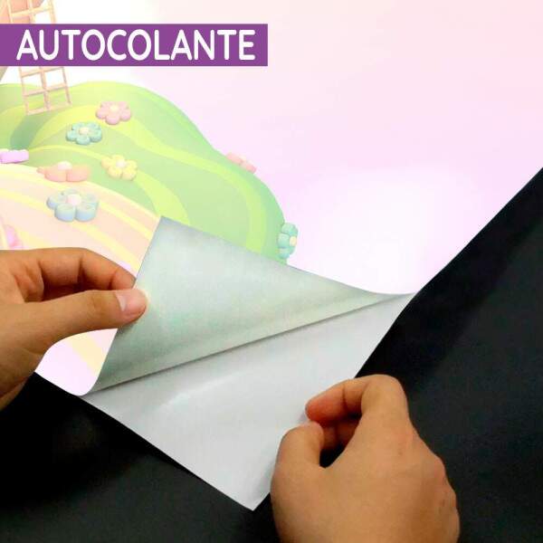 Papel de Parede para Quarto Infantil Moinho De Vento em Campo de Flores MP
