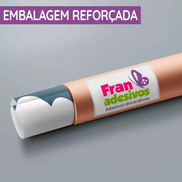 Papel de Parede para Quarto Infantil Cu Estrelado Com Luar MP
