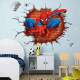Adesivo de Parede Homem-Aranha 3D para Quarto Infantil