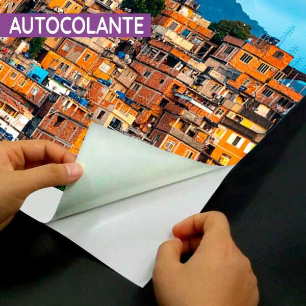 Papel de Parede Brasil Favela Casas no Morro MP