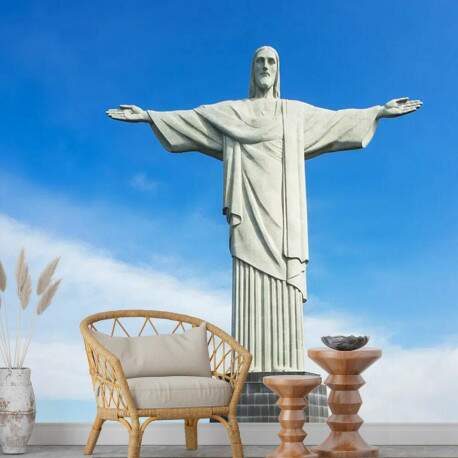 Papel De Parede Brasil Monumento Cristo Redentor MP