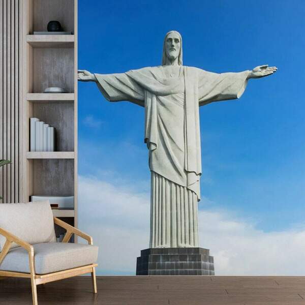 Papel De Parede Brasil Monumento Cristo Redentor MP