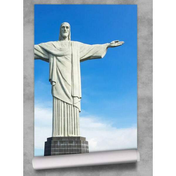 Papel De Parede Brasil Monumento Cristo Redentor MP