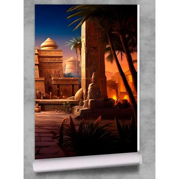 Papel De Parede Egito Antigo Monumento MP