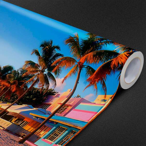 Papel De Parede Praia De Miami MP