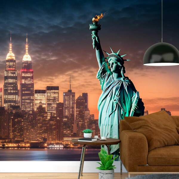 Papel De Parede Esttua Da Liberdade Cidade De Nova York MP