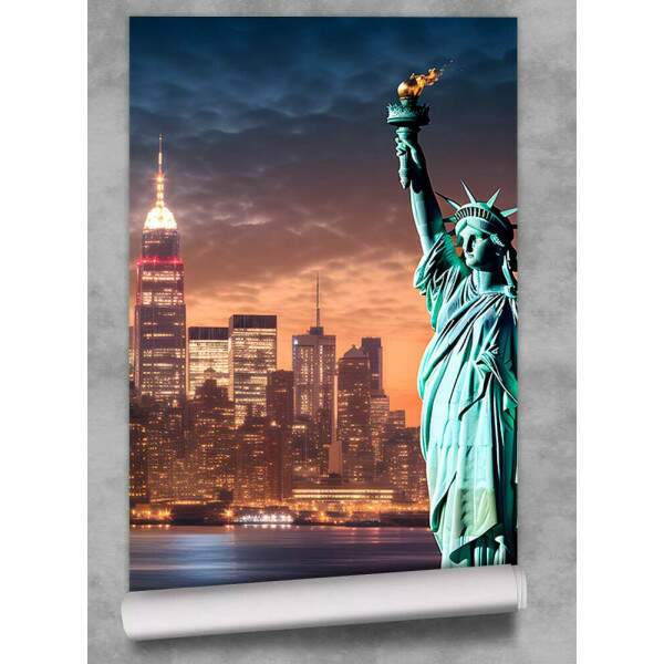 Papel De Parede Esttua Da Liberdade Cidade De Nova York MP