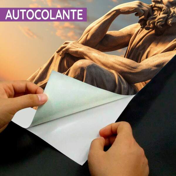 Papel De Parede Estatua De Um Filosofo Da Antiga Divindade Grega MP