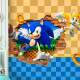 Papel De Parede 3D Sonic E Tails Bucaro Parede Xadrez MP